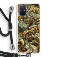 Haeckel Lacertilia: Samsung Galaxy A71 Transparant Hoesje met koord