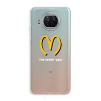 I'm lovin' you: Xiaomi Mi 10T Lite 5G Transparant Hoesje