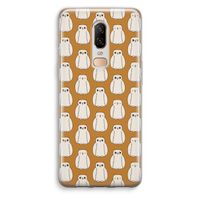 Uilen: OnePlus 6 Transparant Hoesje