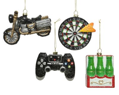 ornament plc l6.30b7.5h8.30 cm a4 kerst - Decoris