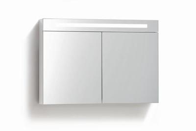 Spiegelkast 80 met LED verlichting Wit Spiegelkast 80 met LED verlichting Wit