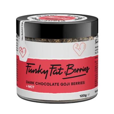 Funky Fat Foods Dark Chocolate Goji Berries (120 gr)