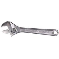 Perel Engelse sleutel 15"" 37,5 cm carbon-staal zilver/zwart - thumbnail