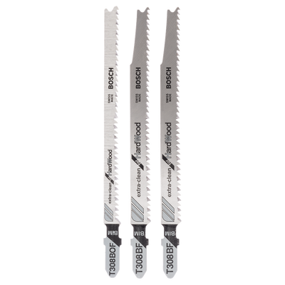 Bosch Accessoires Decoupeerzaagbladenset Extra Clean Wood | 3-delig - 2609256A13