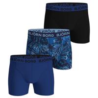 Bjorn Borg boxershort for Boys 3-pack blauw-zwart