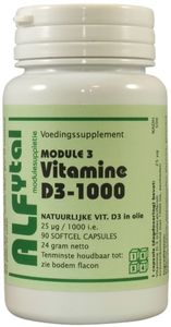 Alfytal Vitamine D3 1000IU Capsules