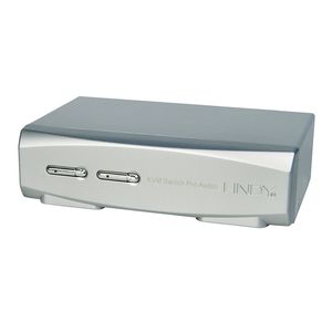 LINDY Lindy KVM-switch DisplayPort Muis, Toetsenbord 3840 x 2160 Pixel