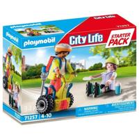 Playmobil - 71257 - City Action Les Secouristes - Starter Pack - Supervisor met Segway Playmobil - 71257 - City Action Les Secouristes - Starter Pack - Supervisor met Segway