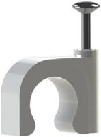 Enzo kabelclip 8 mm rond wit jsl doos 100 4113190