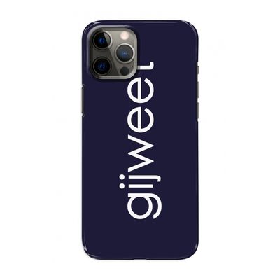 Gijweet: Volledig geprint iPhone 12 Hoesje