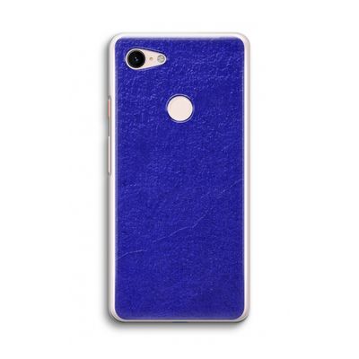 Majorelle Blue: Google Pixel 3 Transparant Hoesje