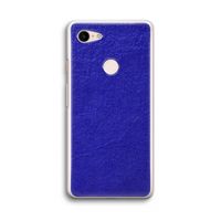 Majorelle Blue: Google Pixel 3 Transparant Hoesje