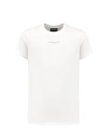 Ballin Zomer t-shirt jongens - off wit - Botanic bloom