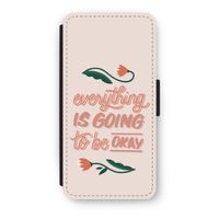 Optimistic flower girl: iPhone 7 Flip Hoesje