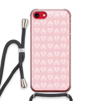 Ass 'n Titties: iPhone SE 2020 Transparant Hoesje met koord
