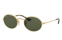 Ray-Ban OVAL FLAT LENSES zonnebril Ovaal - thumbnail