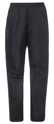 Vaude Women&apos;s Fluid Full Zip Pants Regenbroek Dames black 44