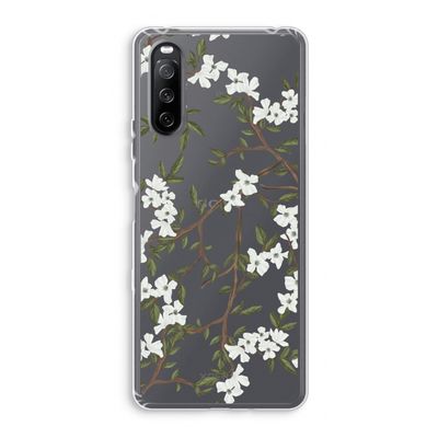 Blossoming spring: Sony Xperia 10 III Transparant Hoesje