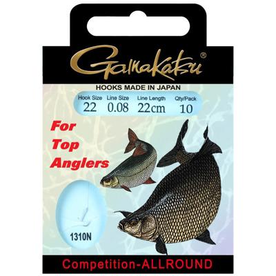 Gamakatsu Allround Competition 1310N #16-0.10MM 22CM