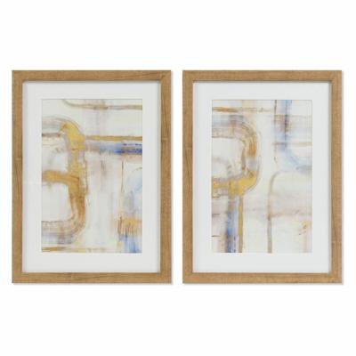 Schilderij DKD Home Decor Abstract (30 x 3 x 40 cm) (2 Stuks)