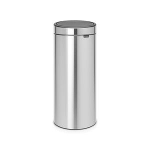 Brabantia touch bin afvalemmer 30 liter matt steel