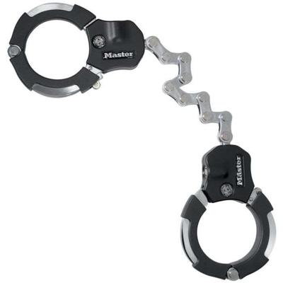 Street Cuffâ handboeien met gecementeerde stalen body