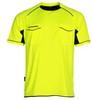 Stanno 429001 Bergamo Referee Shirt k.m. - Neon Yellow-Black - S