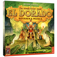 De Zoektocht naar El Dorado: Gevaren & Muisca Uitbreiding - Bordspel - thumbnail