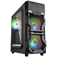 Sharkoon VG7-W RGB Midi-tower PC-behuizing Zwart - thumbnail