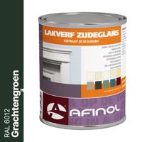 Afinol Zijdeglans Lakverf Grachtengroen (RAL 6012) 750 ml