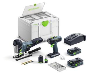 Festool T 18+3/PSC 420 HPC I-Set Accu Combiset 18V 4.0Ah in Systainer - 577630
