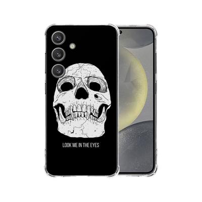Samsung Galaxy S25 Plus Hoesje - Skull Eyes TPU Antishock