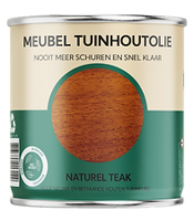 Meubel Tuinhoutolie Nevelig wit - thumbnail