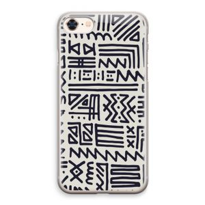 Marrakech print: iPhone 8 Transparant Hoesje