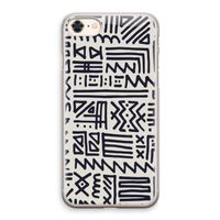 Marrakech print: iPhone 8 Transparant Hoesje