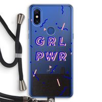 GRL PWR: Xiaomi Mi Mix 3 Transparant Hoesje met koord