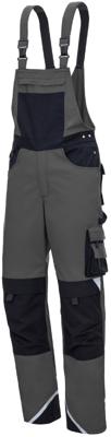NITRAS SAFETY Dungarees nitras mot.tex plus 54 grey/black