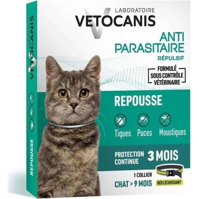 VETOCANIS kat reflecterende ongediertebestrijding - 3 maanden bescherming