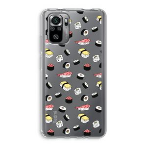 Sushi time: Xiaomi Redmi Note 10S Transparant Hoesje