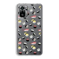 Sushi time: Xiaomi Redmi Note 10S Transparant Hoesje