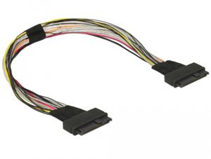 DeLOCK U.2 SFF-8639 female > U.2 SFF-8639 female kabel 50 cm