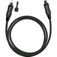 Toslink Audio Aansluitkabel [1x Toslink-stekker (ODT) - 1x Toslink-stekker (ODT)] 6.00 m Zwart Oehlbach OPTO Star Black