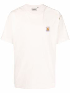 Carhartt WIP t-shirt à patch logo - Tons neutres