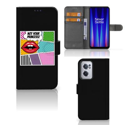 OnePlus Nord CE 2 | Wallet Case | met Pasjes | Popart Princess OnePlus Nord CE 2 | Wallet Case | met Pasjes | Popart Princess