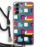 8-bit N°7: Samsung Galaxy S21 Transparant Hoesje met koord