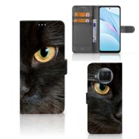 Xiaomi Mi 10T Lite | Telefoonhoesje | Met pasjeshouder | Zwarte Kat
