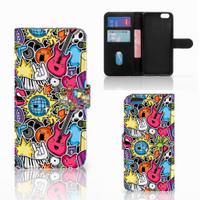 Apple iPhone 7 Plus | 8 Plus Wallet Case met Pasjes Punk Rock - thumbnail