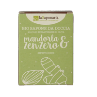 La Saponaria Zeep olive oil almond ginger 100 Gram