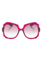 Gucci Eyewear lunettes de soleil à monture carrée - Violet - thumbnail