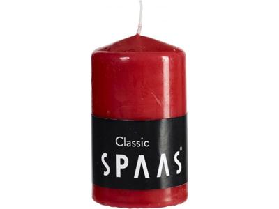 Cylinder d6h10 cm rood - Spaas